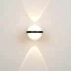 Waterproof Outdoor Wall Lamp IP65 Circular Indoor and — product photo 2 of 6