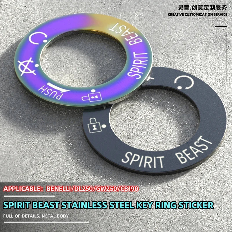 Motorcycle Keyhole Decoration Motorbike Modified Parts Creative Key — main product photo