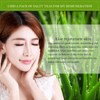 10pcs Natural Plant Facial Mask Moisturizing Oil Control