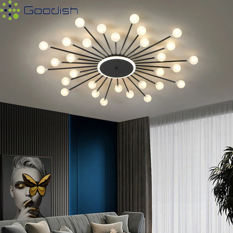 Modern Simplicity Sputtering Luminescent Ring LED Home Ceiling — product photo 2 of 6