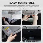 Car Front Windshield Sunshade Cover For Alfa Romeo — product photo 5 of 5