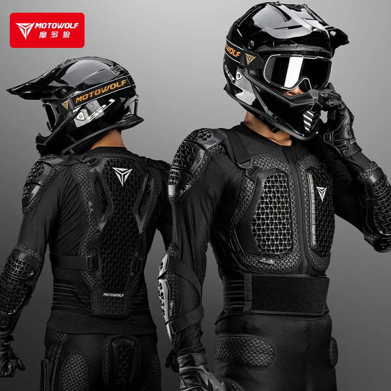 Motorcycle Jacket Moto Body Armor Motocross Racing CE — product photo 3 of 6