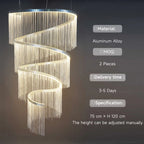 Modern LED Line Lamp Wedding Props Decoration Hall — product photo 4 of 6