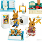 Forest Animal Family Dollhouse Furniture 1/12 Miniature Toys — product photo 2 of 6