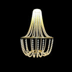 wedding hall European wrought iron pearl chandelier ceiling — product photo 3 of 5