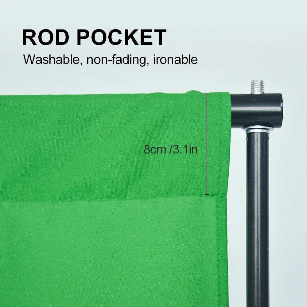 Green Screen Chromakey Cromakey Backdrops Cloth Photography Background — product photo 5 of 6