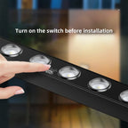 4/6/8LED Solar Wall Light Outdoor Waterproof Garden Decora — product photo 4 of 6