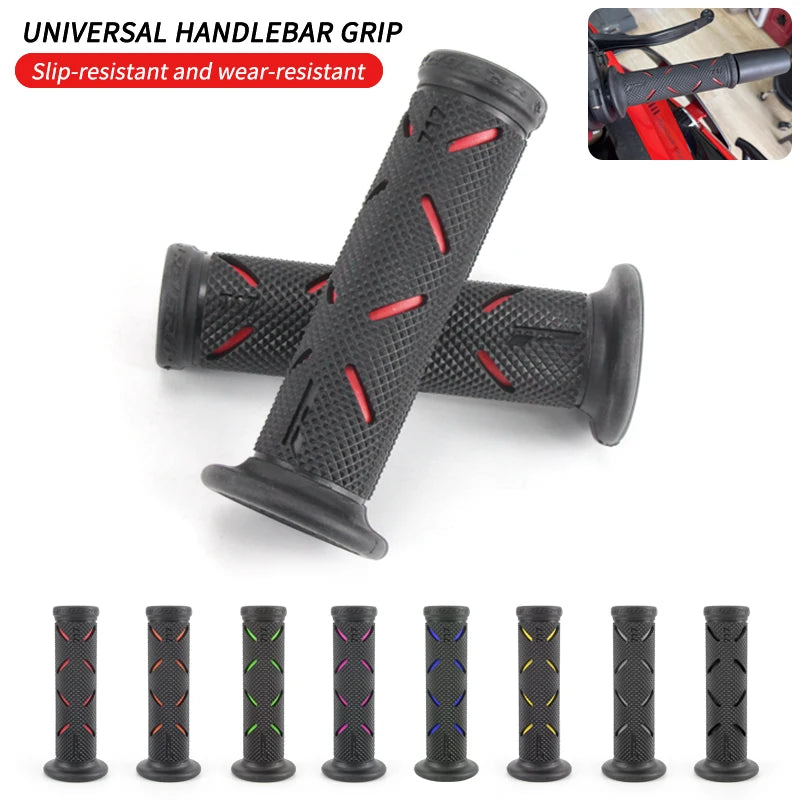 Motorcycles Handlebar Rubber Grips For YAMAHA HONDA KTM — main product photo