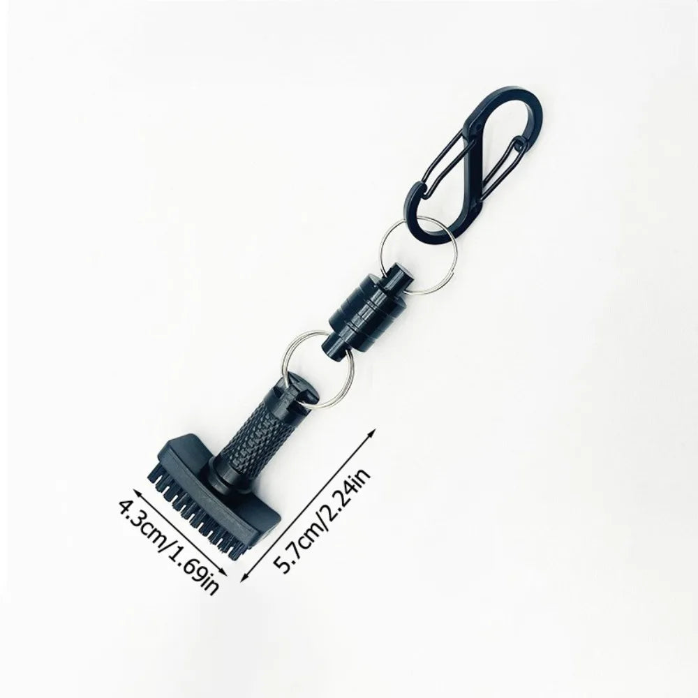 Quick Release Golf Club Groove Brush Portable Golf — product photo 6 of 6