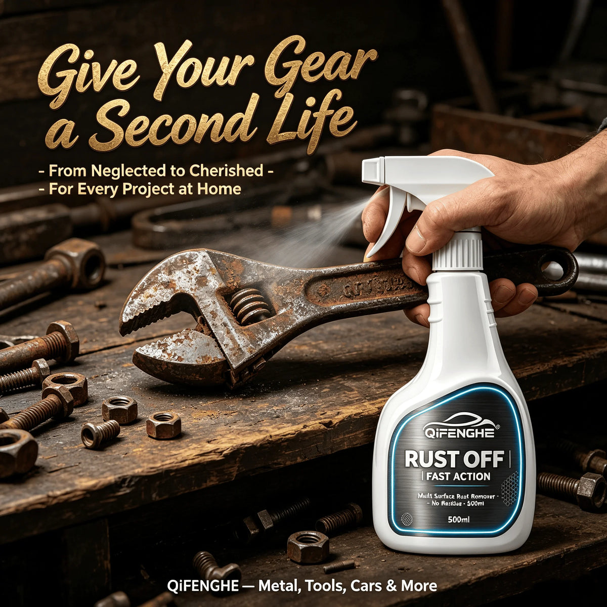 500ml Rust Remover Spray — product photo 3 of 6