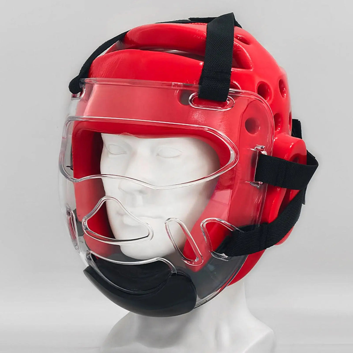 Transparent Taekwondo Mask Face Guard Safety Cover for — product photo 5 of 6