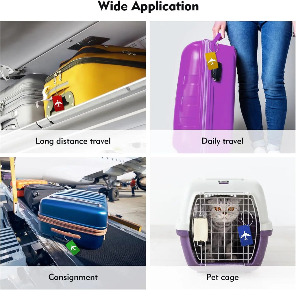 Aluminum Alloy Travel Luggage Tag — product photo 6 of 6