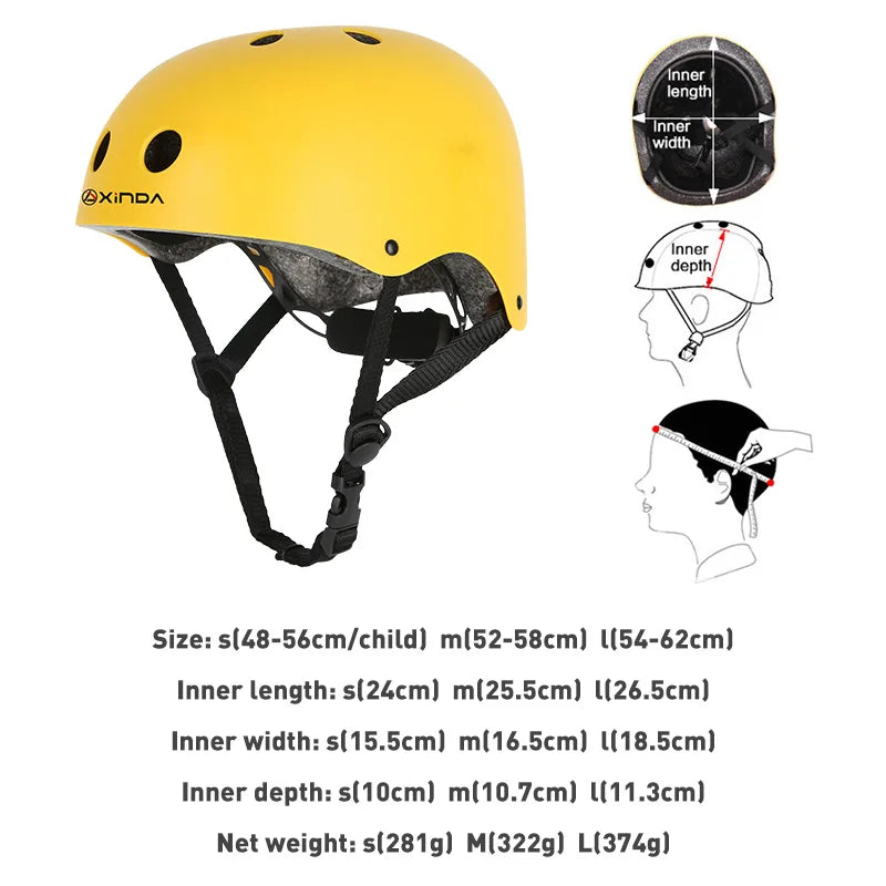 Xinda Outdoor Helmet Safety Protect Rock Climbing Camping — product photo 3 of 6