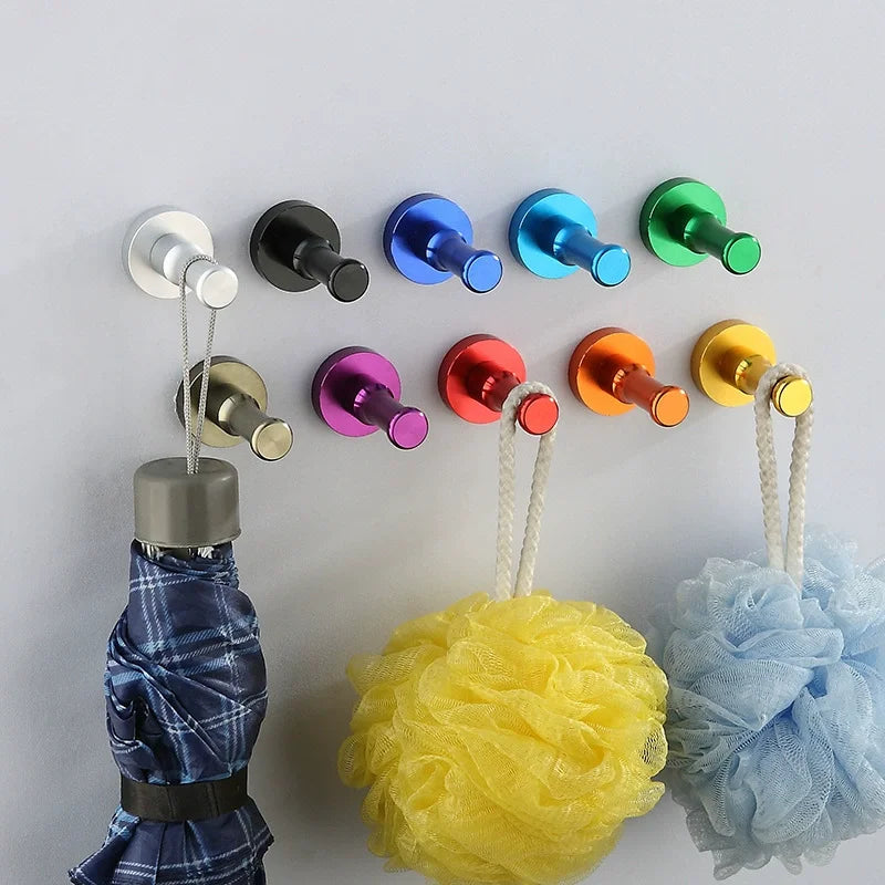 1Pc Colorful Decorative Wall Hanger Metal Aluminum Drilling — product photo 2 of 6
