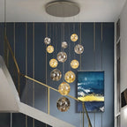Modern Spiral Chandelier Indoor Light Living Room Villa — product photo 6 of 6