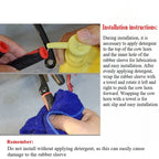 2pcs/set Anti-Slip Bicycle Grips Durable Brake Handle Silicone — product photo 6 of 6
