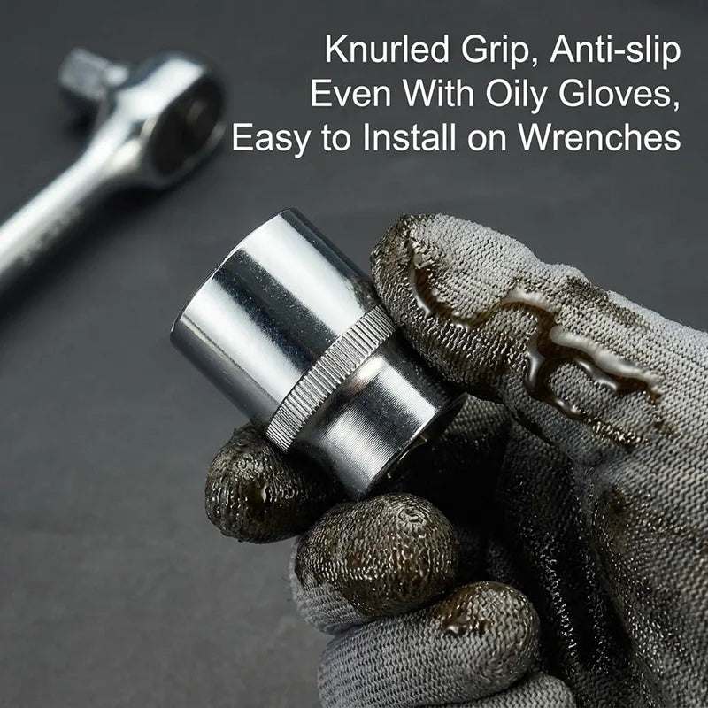 1/2" Hex Socket Set Cr-V Steel Mirror Polish — product photo 4 of 6