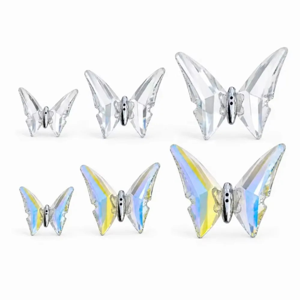 K9 Colored Crystal Butterfly Pendant High Transparency Aging — product photo 6 of 6