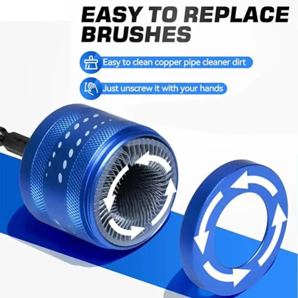 1/2In 3/4In 1In Copper Pipe Cleaning Brush Polishing — product photo 5 of 6