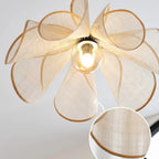 Wabi Sabi Fabric Pendant Light Adjustable Cord Ceiling — product photo 3 of 6