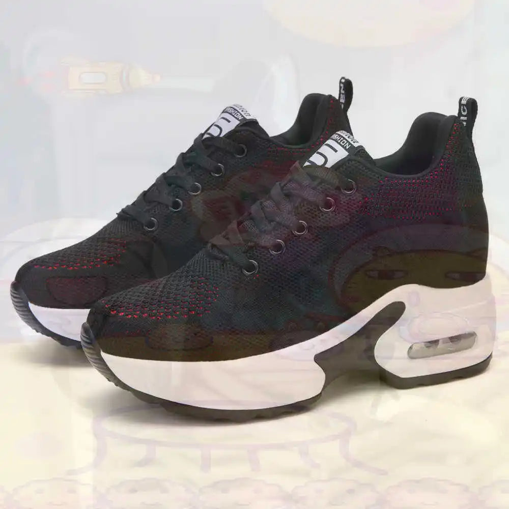 Red Size 36 Shoes Woman Tennis Black Boot — main product photo