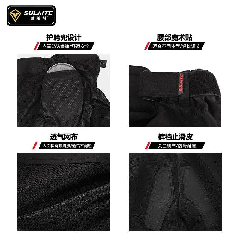 Summer Quick Dry Lightweight Breathable Warm Stretchy Motorcycle — product photo 2 of 6