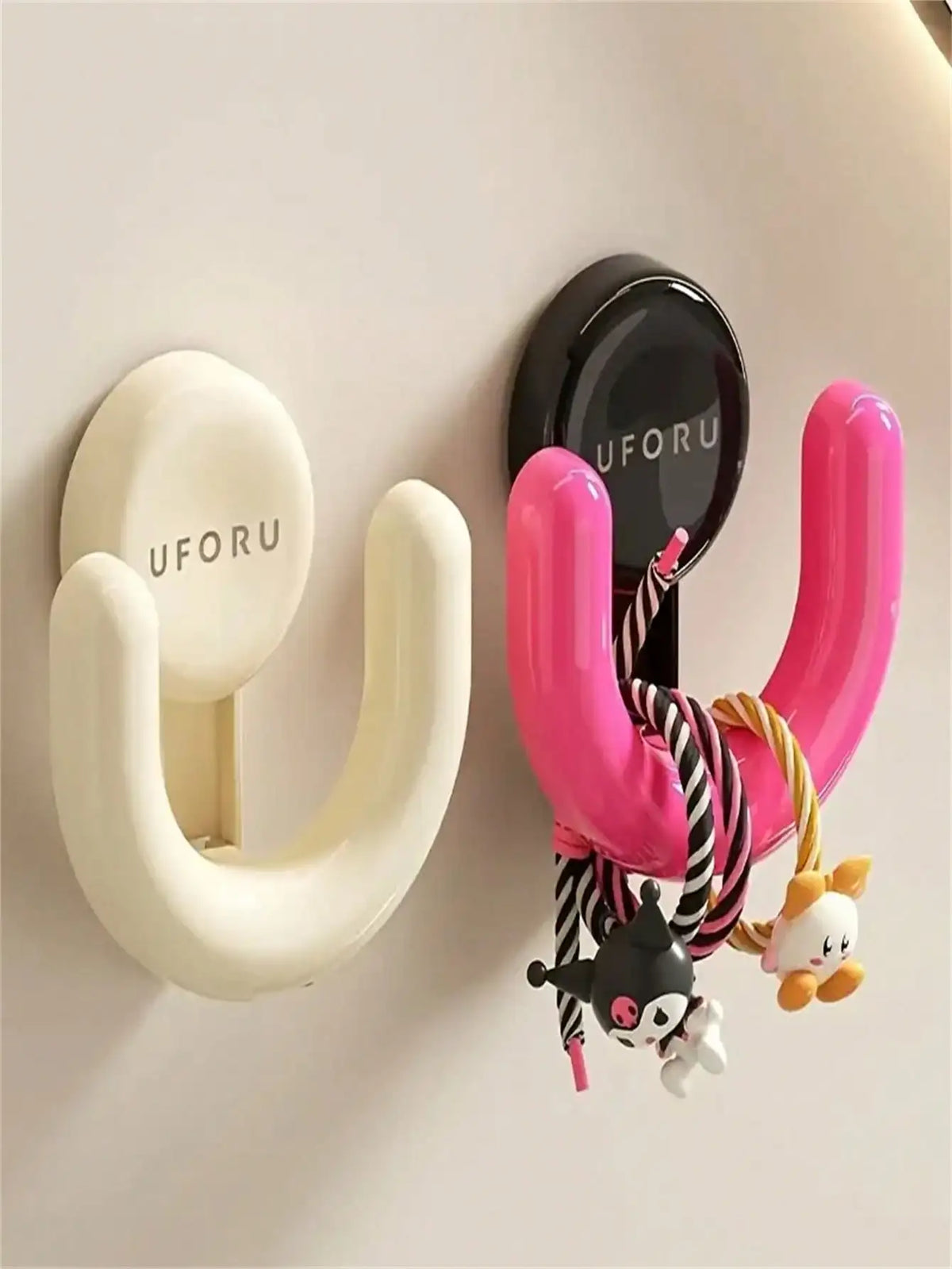 White Suction Cup Shoe Rack — product photo 4 of 6
