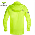 Men‘s Women MOTOBOY Motorcycle Riding Raincoat Split Waterproof — product photo 3 of 6