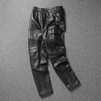 Motorcycle Pant Genuine Cowhide Leather Trousers Mens Riding — product photo 4 of 6