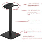 Universal Headphone Stand Plastic Headset Display Rack Desktop — product photo 5 of 6