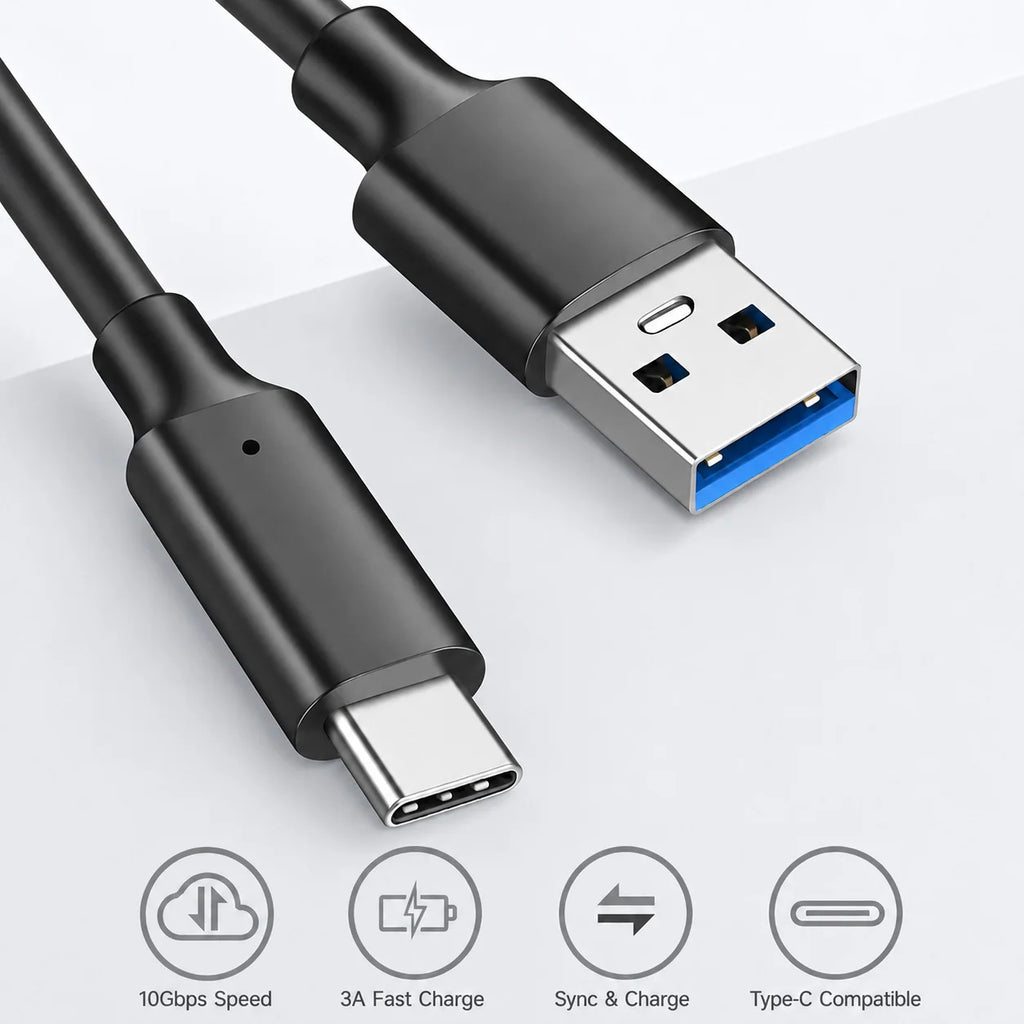 USB 3.2 Type C to A Cable 10Gbps