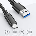 USB 3.2 Type C to A Cable 10Gbps