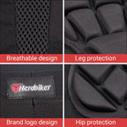 Motorcycle Riding Pants Anti-fall Motorbike Shorts Shock-absorbing — product photo 3 of 6