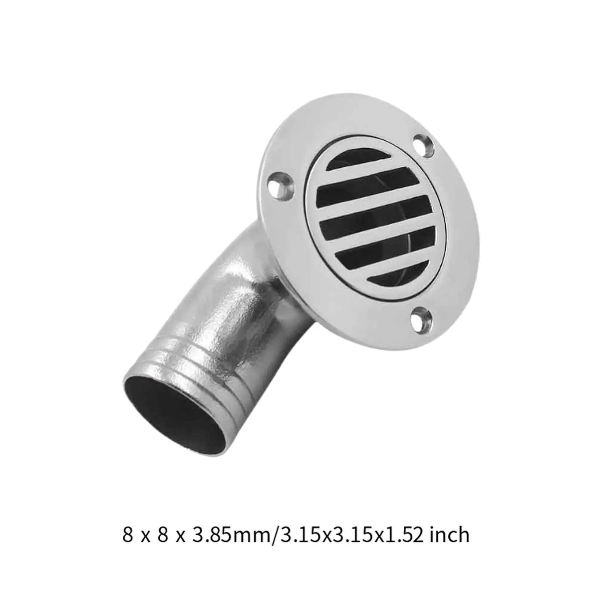 Stainless Steel Boat Floor Drain 90 Degree Marine — product photo 6 of 6