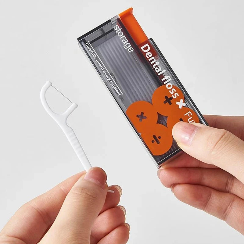 Portable Floss Dispenser Includes 10Pcs Floss Automatic Ejectable — product photo 5 of 6