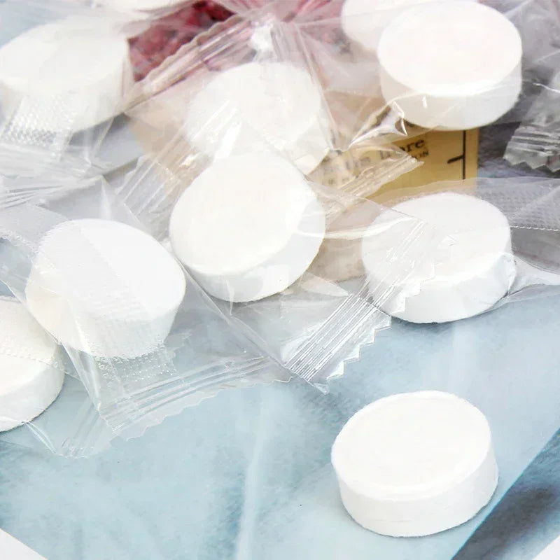 10-100pcs Portable Compressed Towel Disposable Face Cleaning Soft — product photo 5 of 6