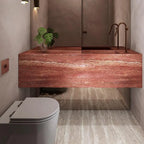 #Luxury Marble Sink: Deep Integrated Undermount Basin — product photo 2 of 5