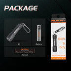 NICRON Micro Mini Flashlight Outdoor 100LM 24M 1xAAA — product photo 6 of 6