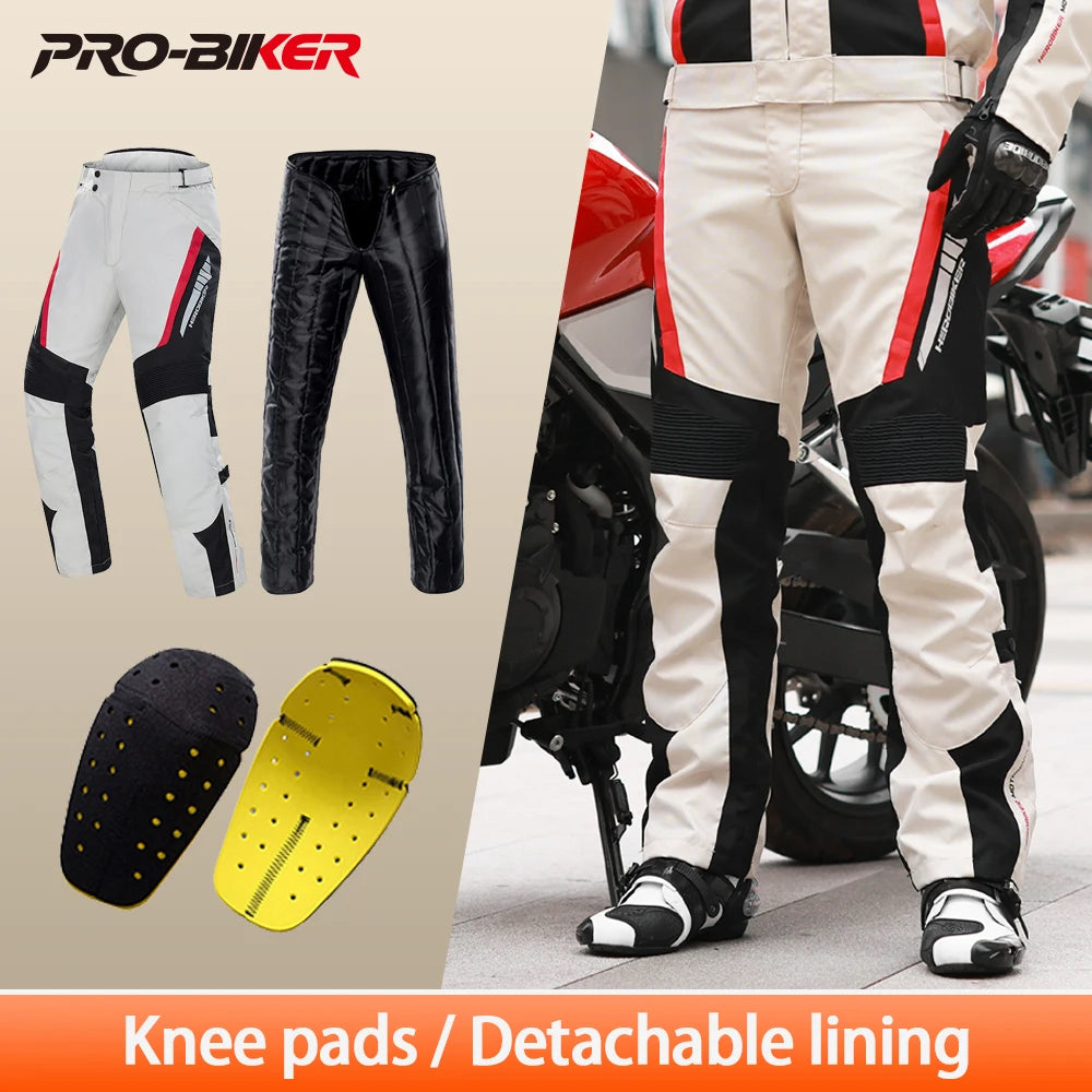 Men's Motorcycle Pants Wear-Resistant Outdoor Motocross Riding Pants — main product photo