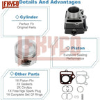 50CC Cylinder Kit for Honda Z50 XR50 CRF50 — product photo 4 of 6