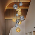 Modern Spiral Chandelier Indoor Light Living Room Villa — main product photo