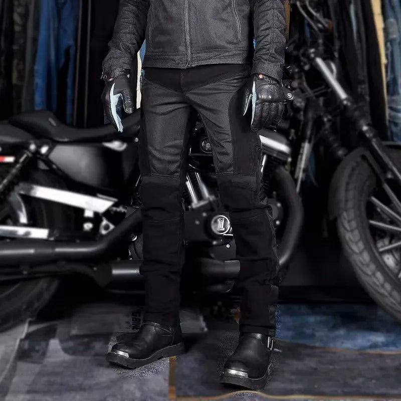 Multiple Mesh Breathable Areas Motorcycle Summer Riding Jeans — product photo 6 of 6