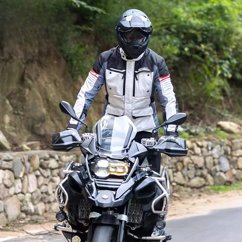 Warm Waterproof Motorcycle Jacket Pants for Men — product photo 4 of 6