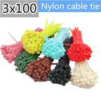 100pcs/bag 17 Color 3x100 3*100 Self-Locking Nylon Wire — main product photo