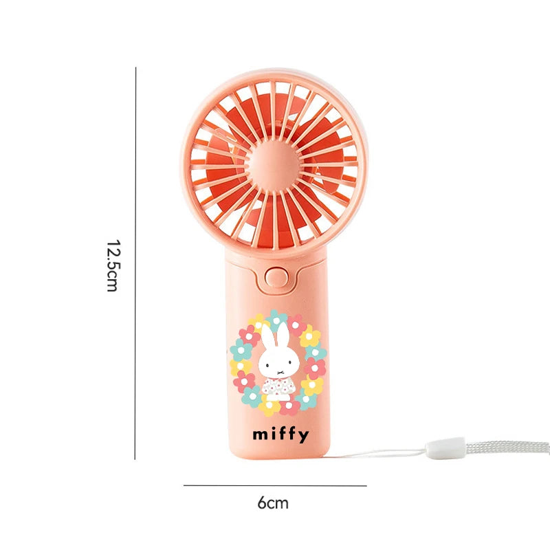 Cute Miffys Mini Fan Girls Boy Outdoor Sports — product photo 3 of 6