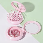 Mini Folding Head Massager Mirror anti-static Styling Accessories — product photo 3 of 6
