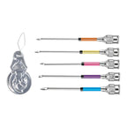 Complete Punch Needle Embroidery Kit Beginner Friendly Plastic — main product photo