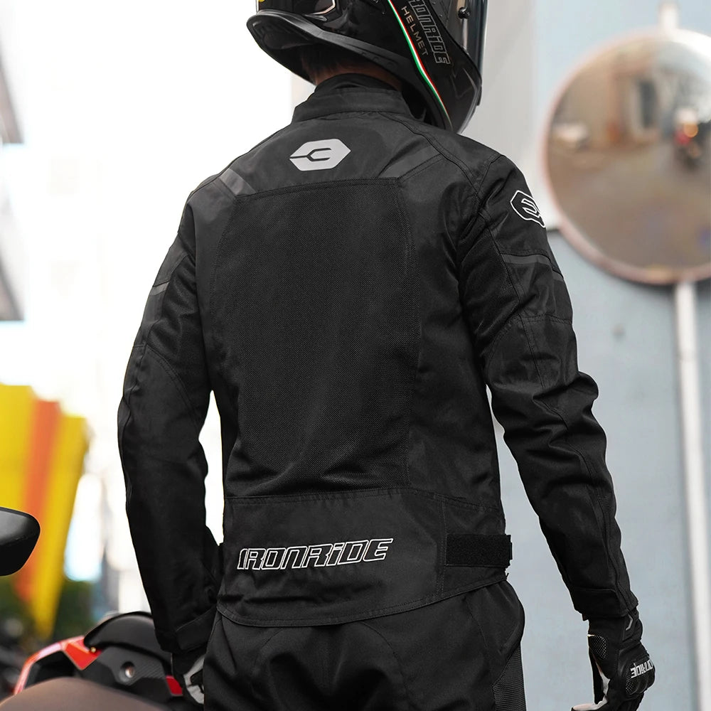 Motorcycle Jacket Anti-Fall Outdoor Motocross Riding Clothing Protection — product photo 3 of 6