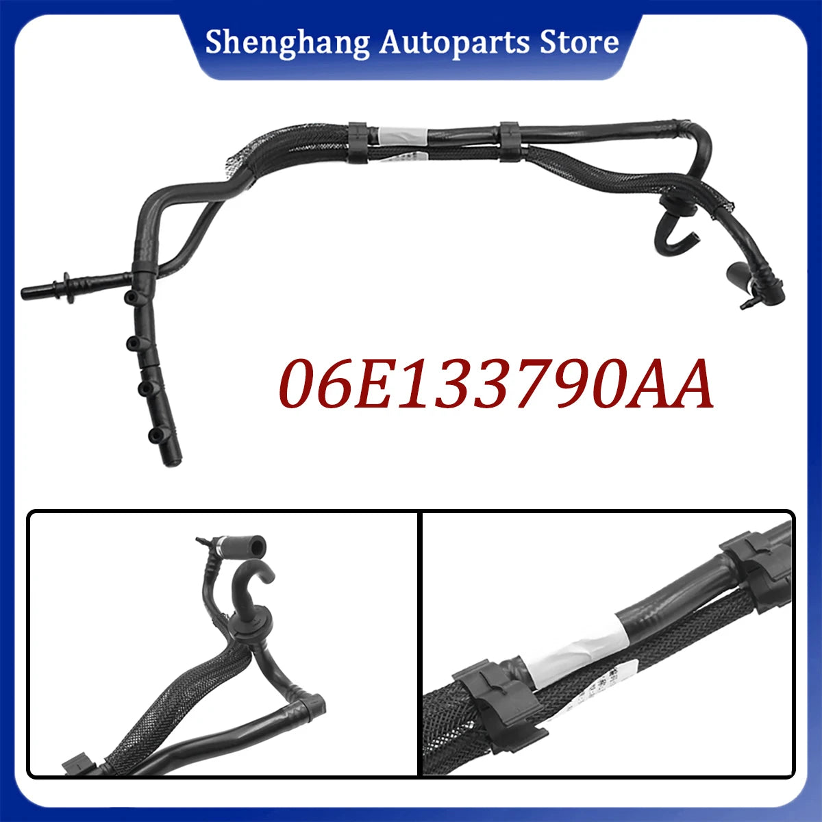 Vacuum Hoses with Connecting Parts Fits for Audi — main product photo