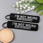 Funny Movie Quotes Embroidery Key Fobs Keychains Key — product photo 6 of 6